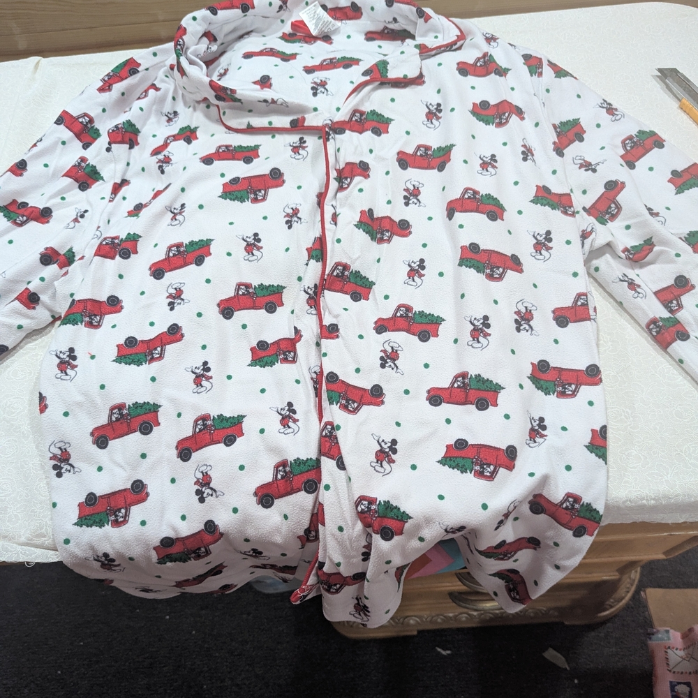 Disney White and Red Pajama Set
